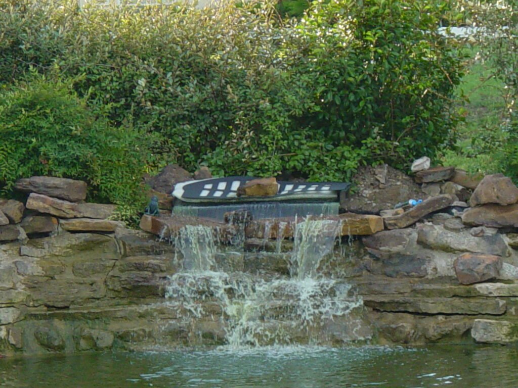 Adding Filtration and Large Pumps to an Existing Waterfall